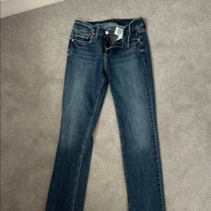 Silver Jeans Classic Blue Straight Leg Denim
